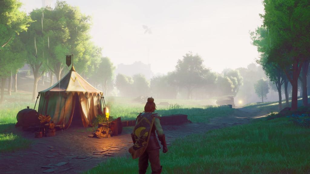 Runescape Dragonwilds Temple Woods starting area