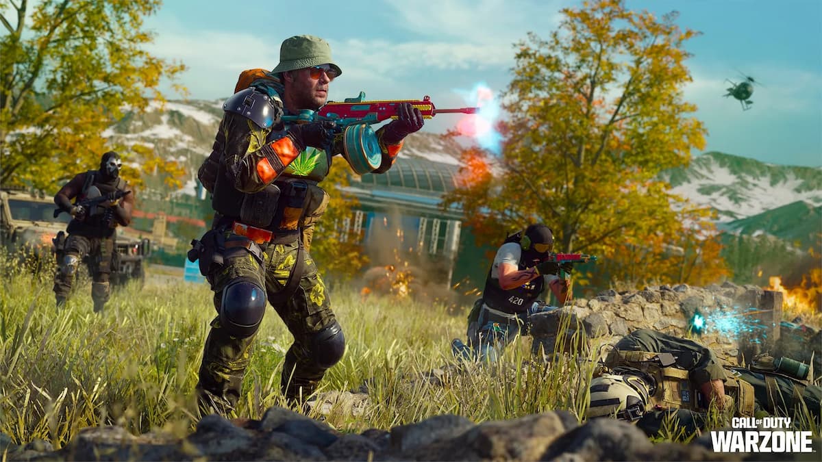 Operator shooting with new weapon in Season 3 Reloaded
