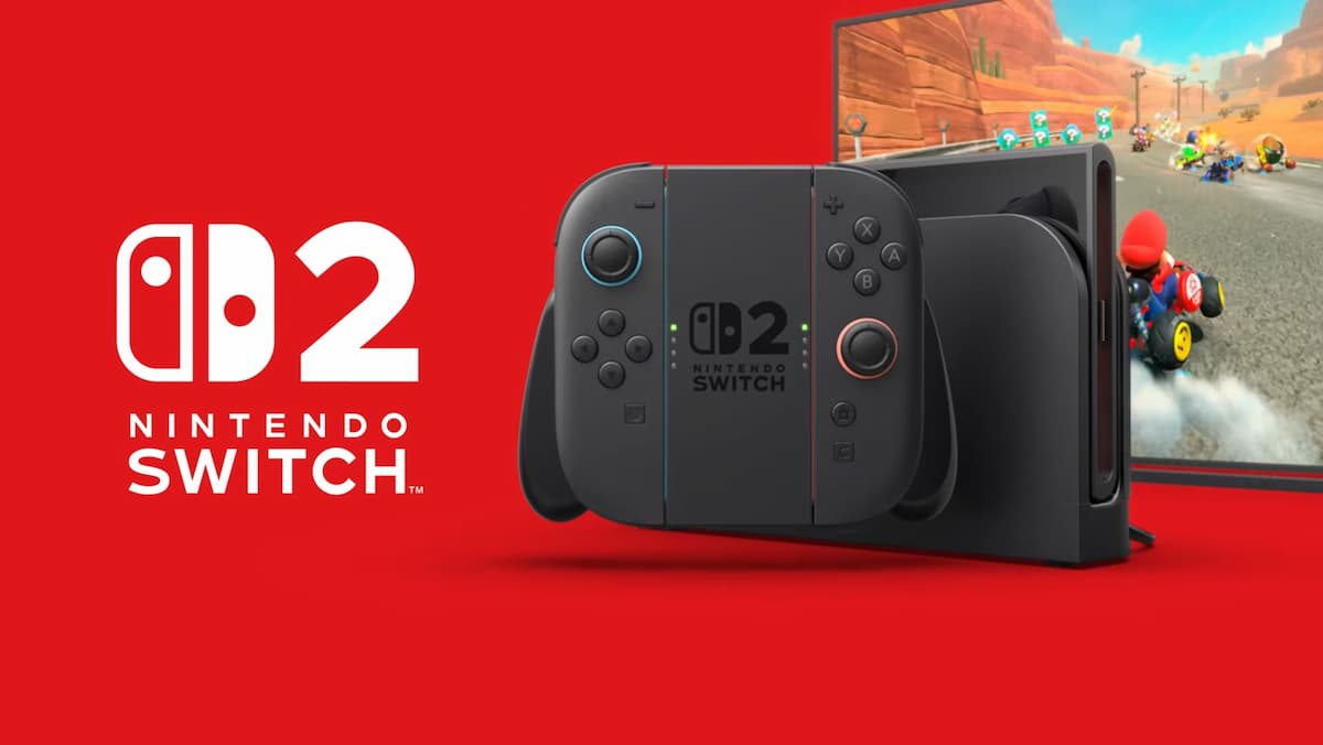 the switch 2 logo accompanied by the console