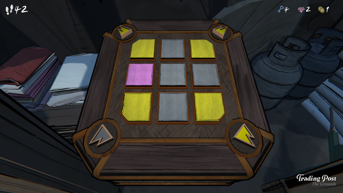Cube puzzle solution in Trading Post