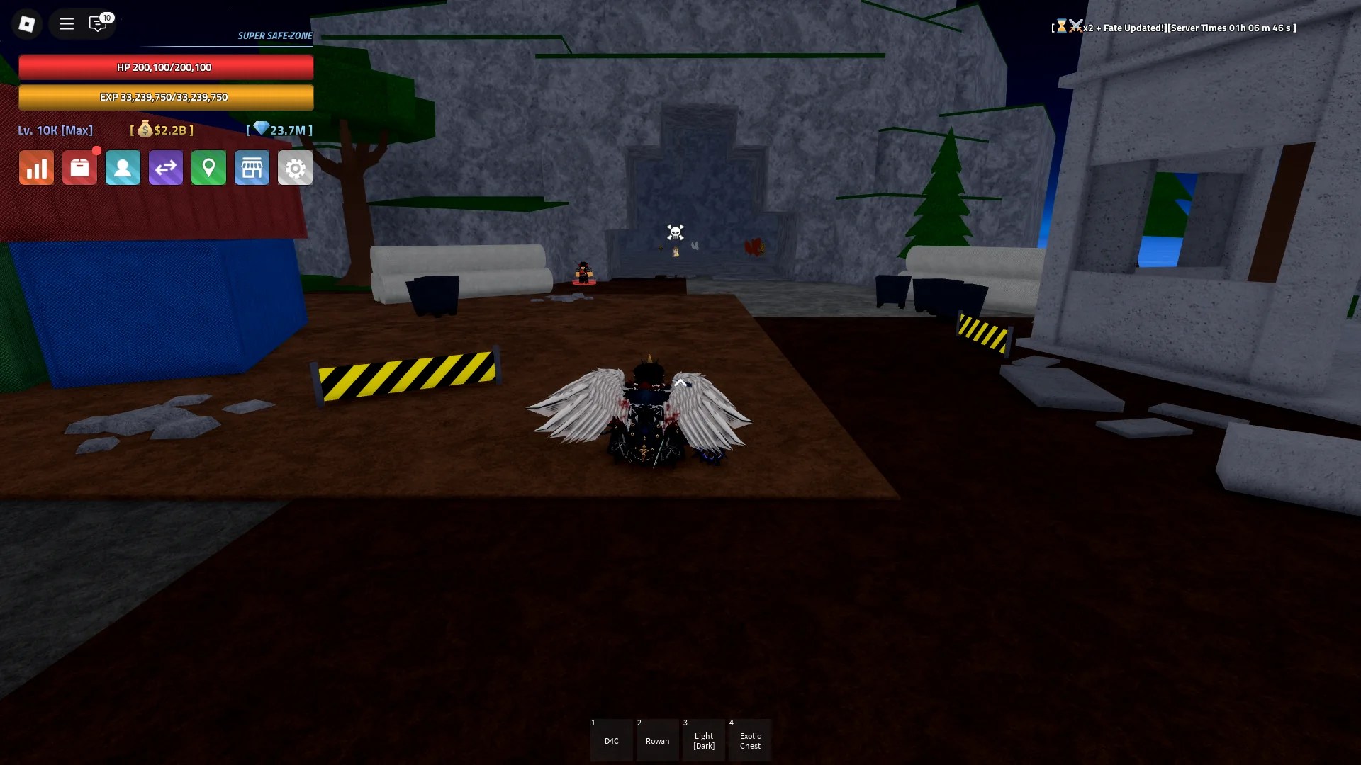 Entrance to the Dungeon Cave in Verse Piece Roblox experience