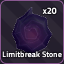 Limitbreak Stone material from Verse Piece Roblox experience