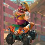 Wario in Mario Kart World