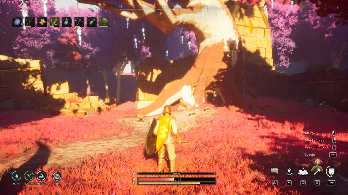 Blue tree near Bloodblight Swamp