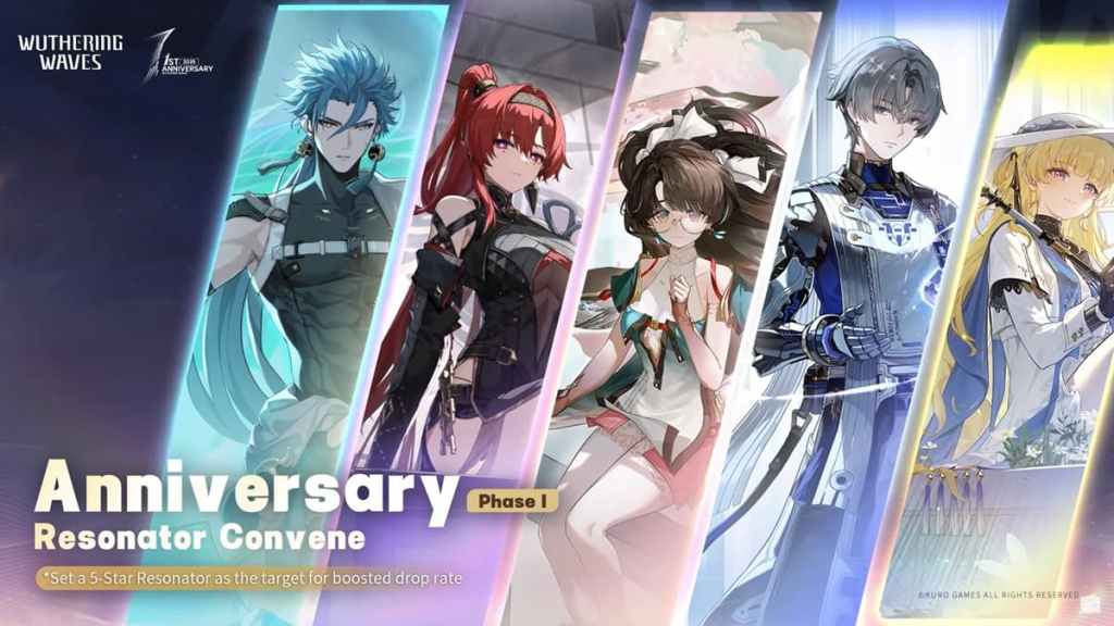 wuwa anniversary first phase banners