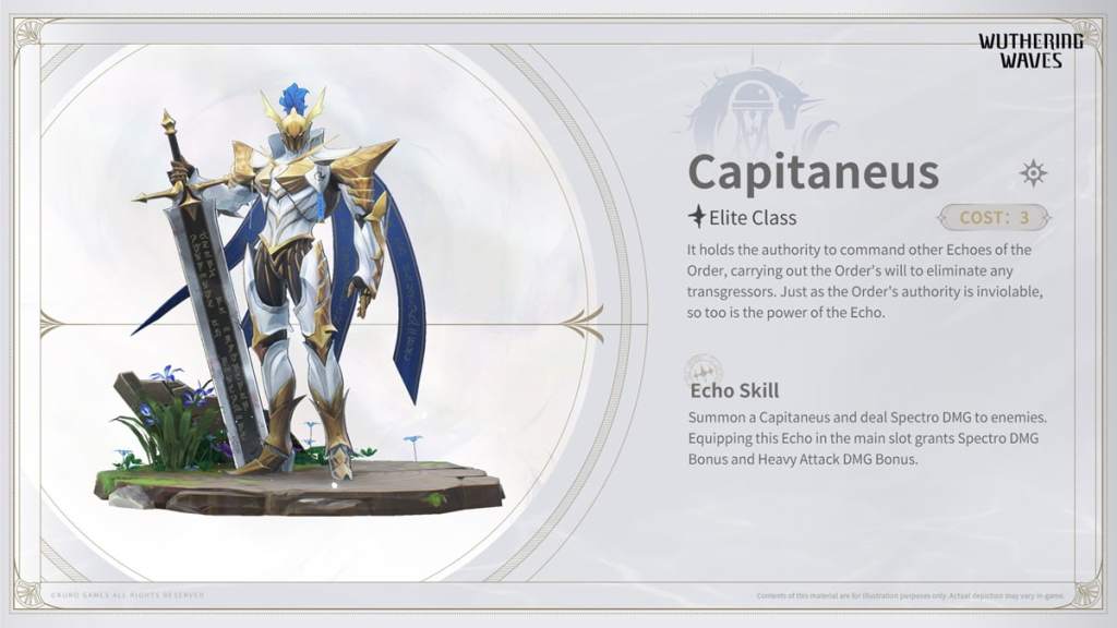 wuwa capitaneus echo skill description