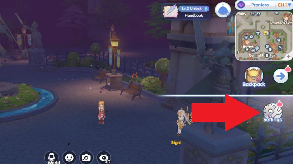 How to redeem Ragnarok X codes step 1