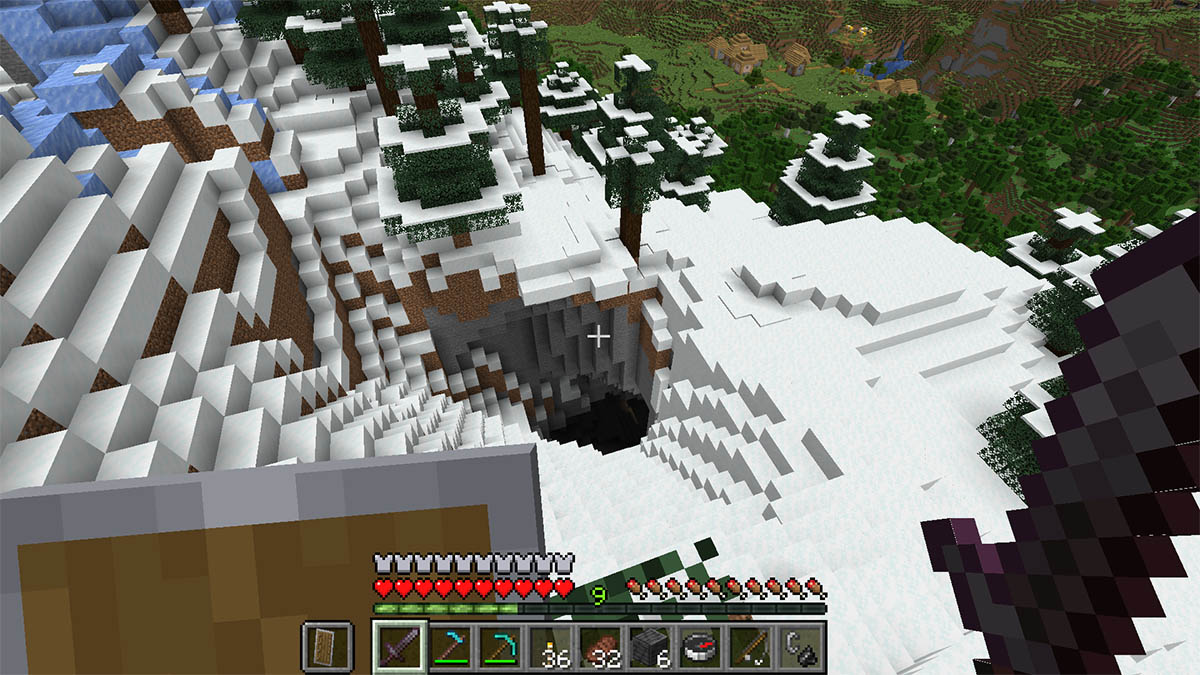 The location of an Ancient City in Minecraft.