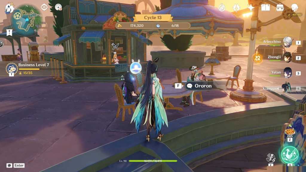 Ifa, Ororon, Cacucu, and Escoffier whirling waltz locations