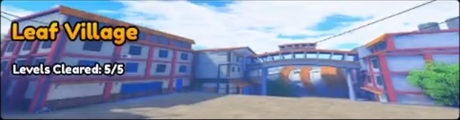 An image of Leaf Village from Anime Saga