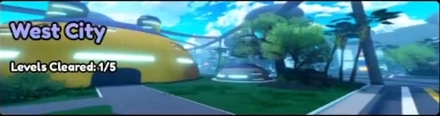 An Image of West City from Anime Saga