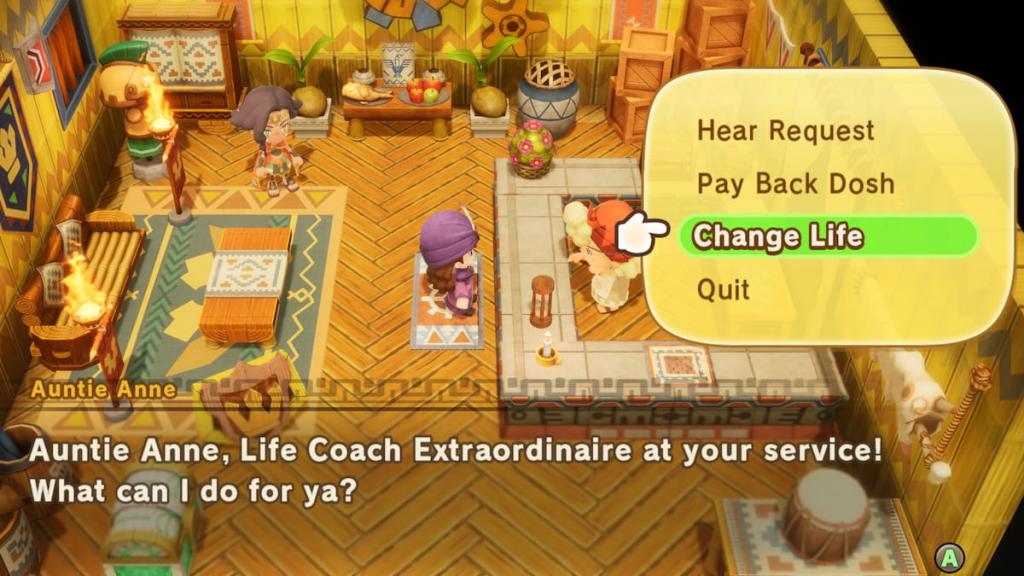 Fantasy Life i change life option