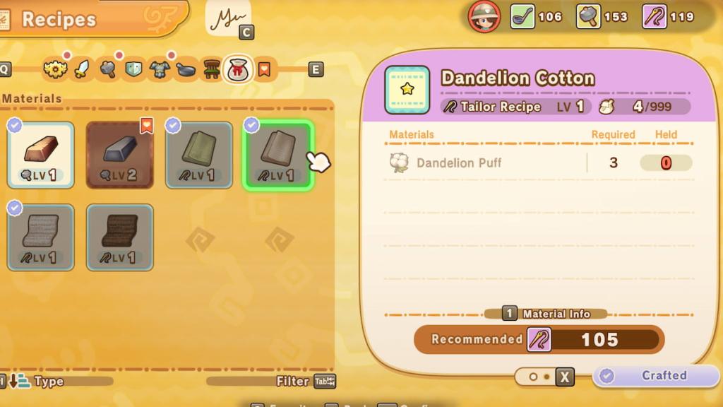 Fantasy Life i Dandelion Cotton