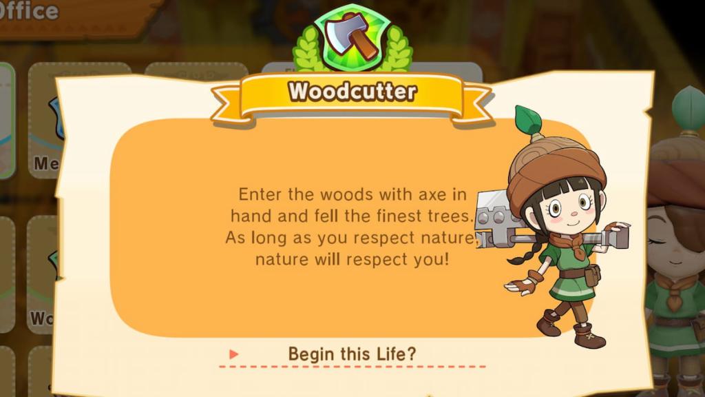 Fantasy Life i Woodcutter life