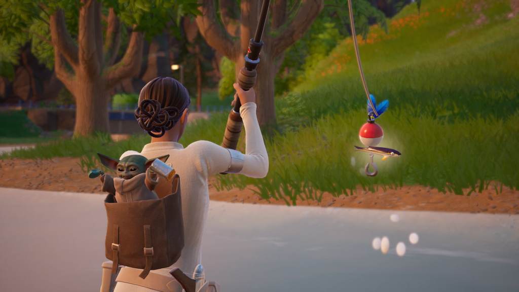 Fishing in Fortnite