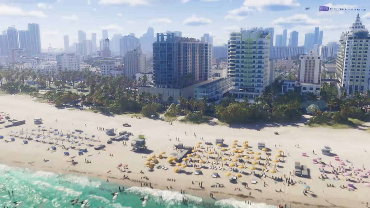 Vice City buildings in GTA 6 trailer