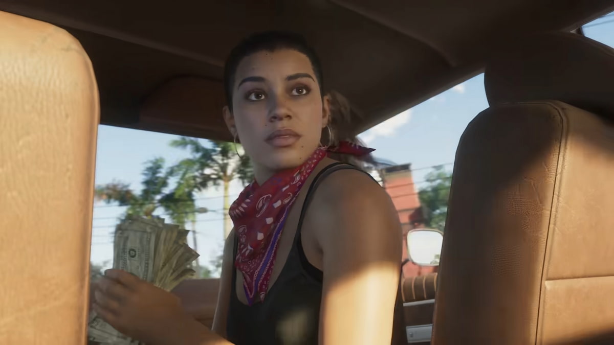 Lucia carrying money in GTA 6 trailer
