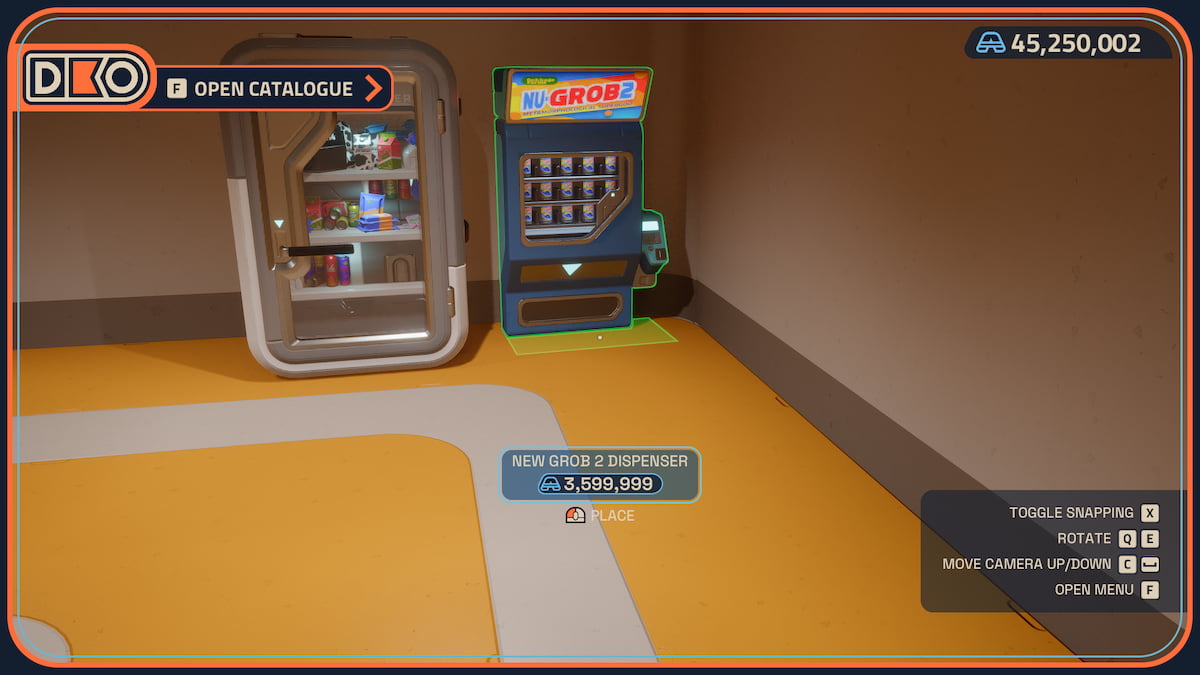 Customizing the inside of the habitat