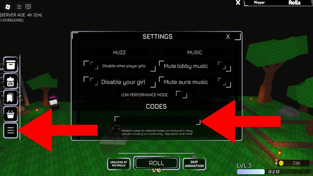 How to redeem Auruzz RNG codes