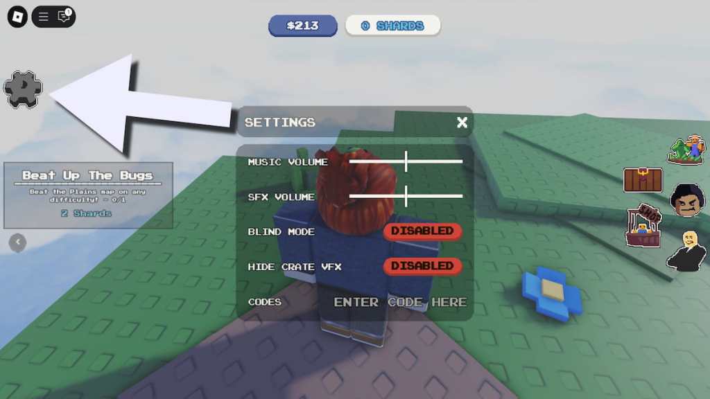 How to redeem Stud Tower Defense codes. 