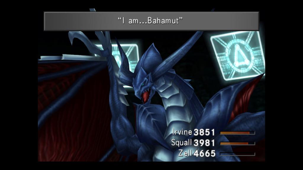 Bahamut FF8 screenshot