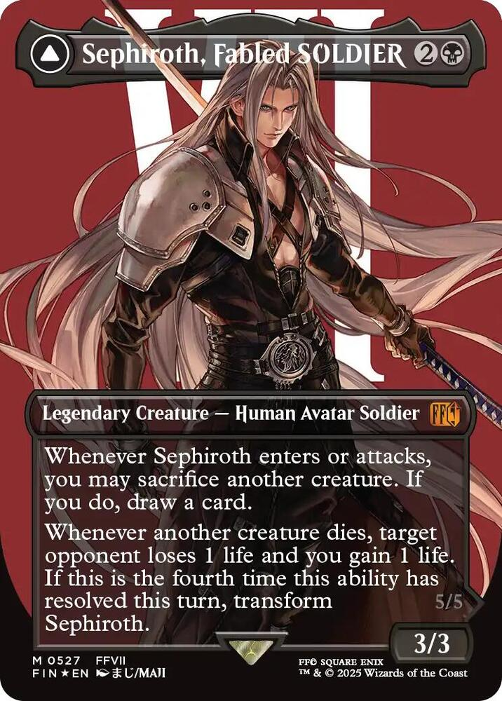 sephiroth mtg card