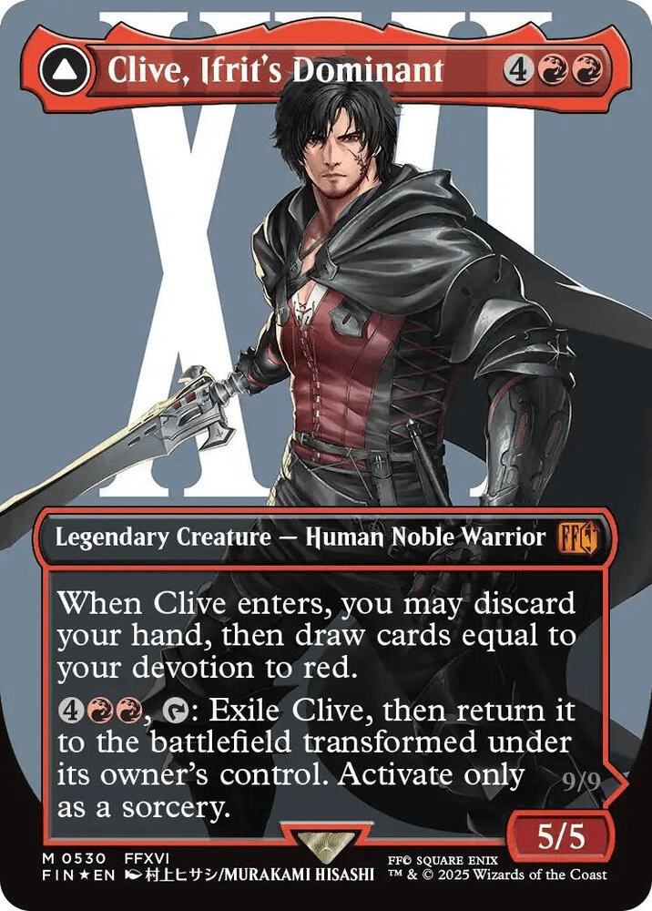 clive mtg card
