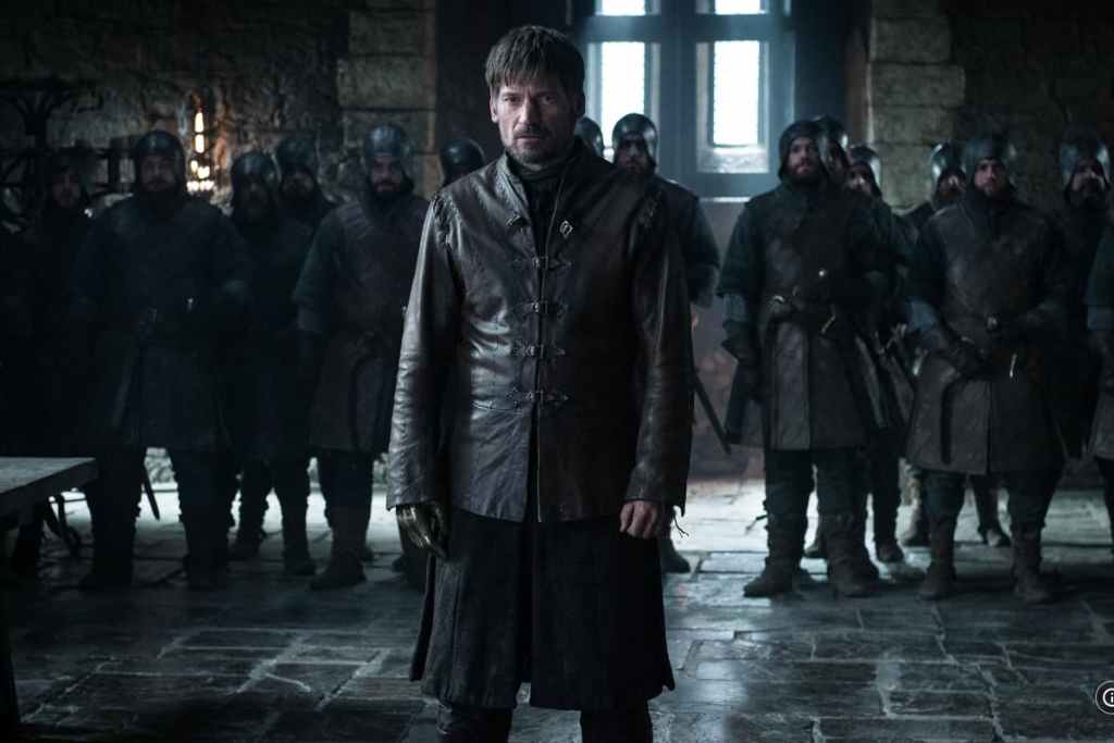 Nikolaj Coster-Waldau as Jamie Lannister in Game of Thrones.