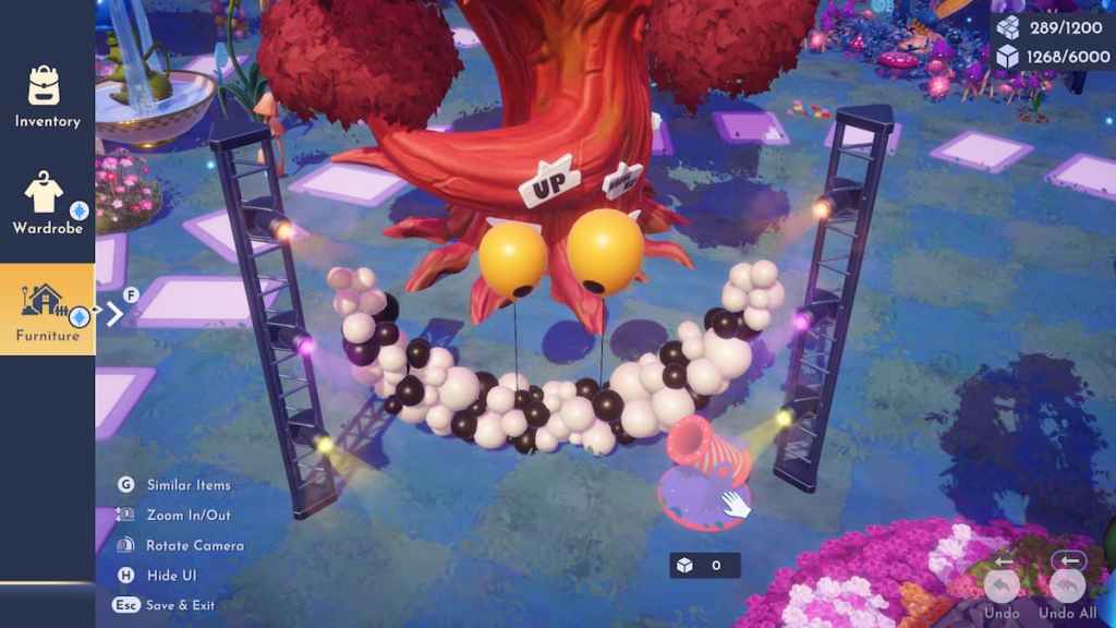 Nonsense Party decorations in DDV