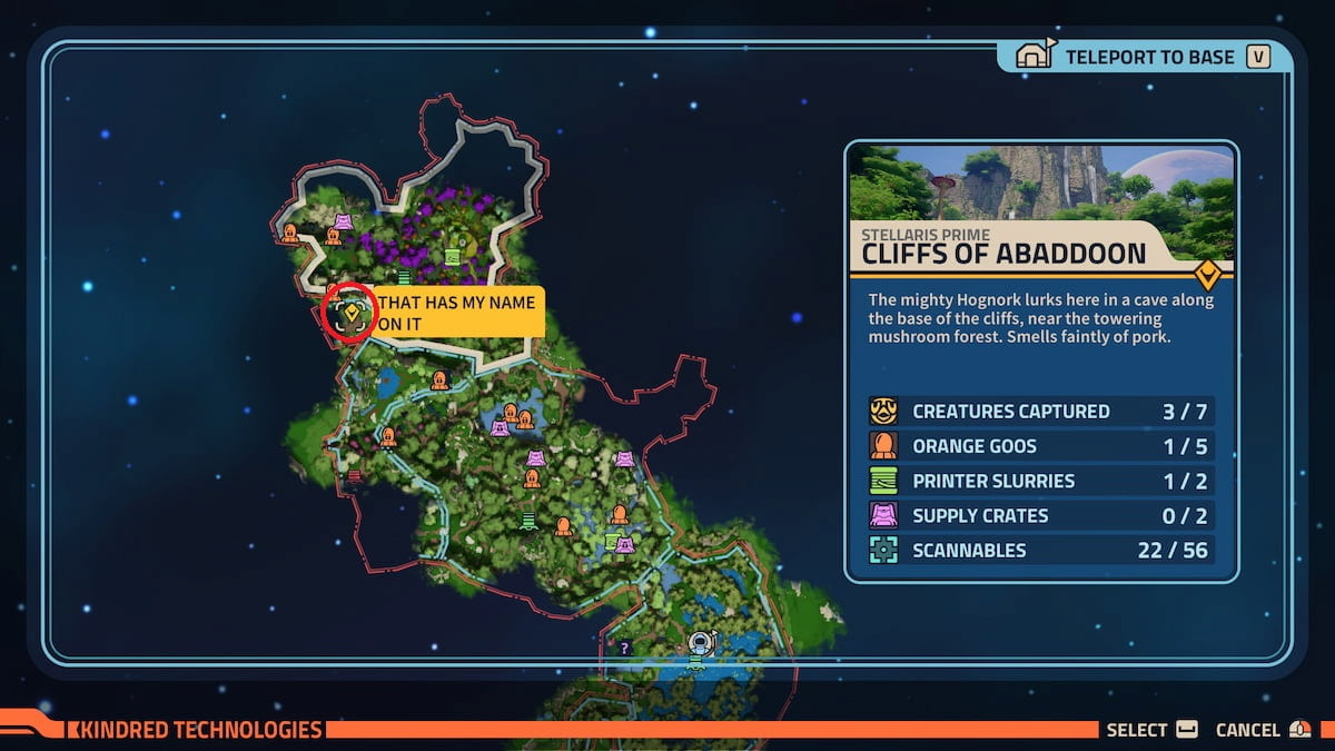 That Has My Name On It quest map location