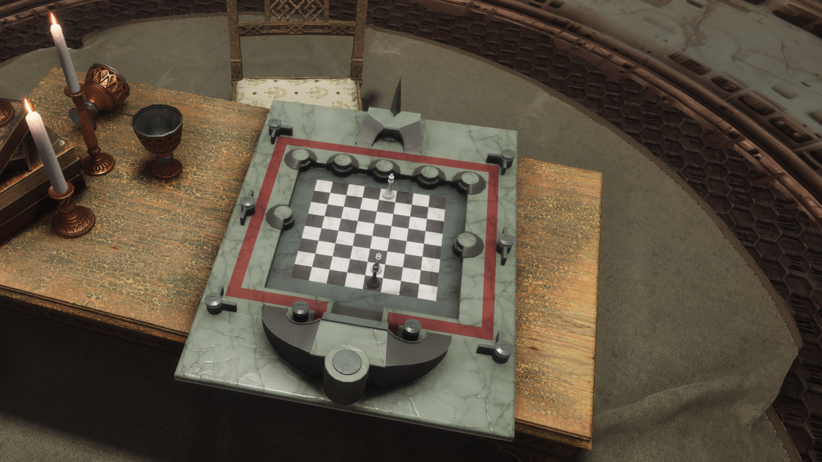 Chess board in Destiny 2.