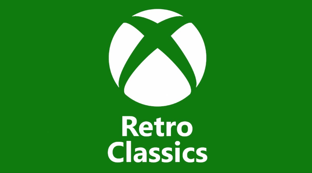 Xbox logo on a green background with "Retro Classics" written under it.