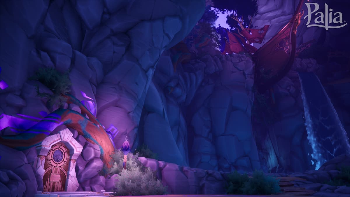 The Pirate Cave in the Elderwood region in Palia