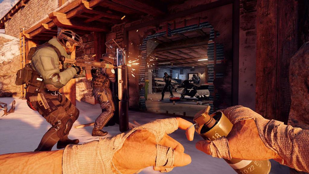 The agents face each other in Rainbow Six Siege X.