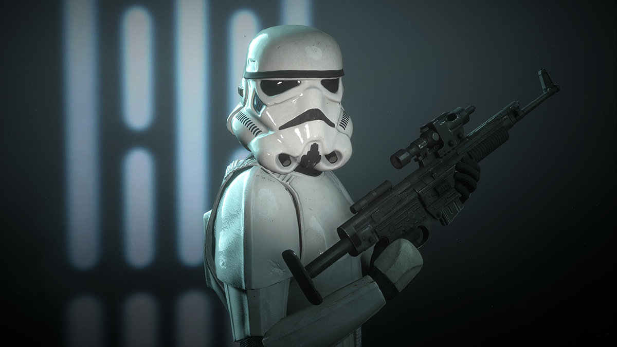 An Assault Class trooper in Star Wars Battlefront 2.
