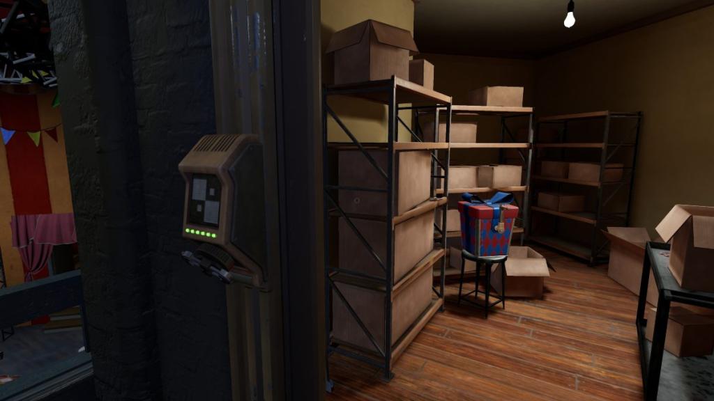 Present in upper floor of Big Top Showroom