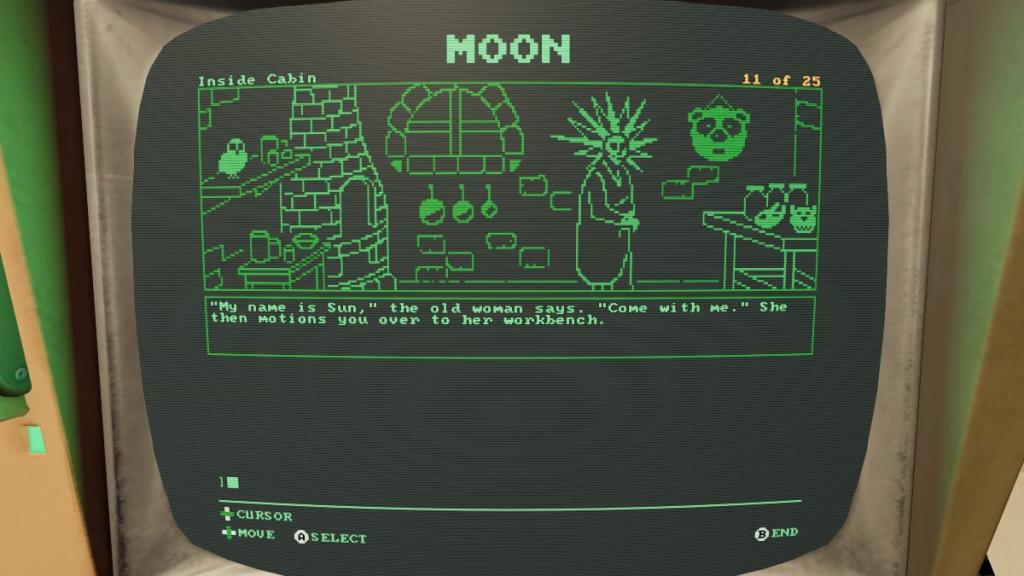 Talking to Sun in the Old Cabin