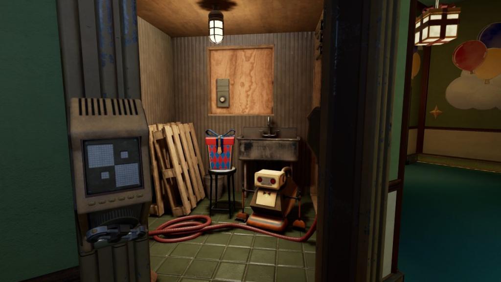 Present in Birthday Showroom side room