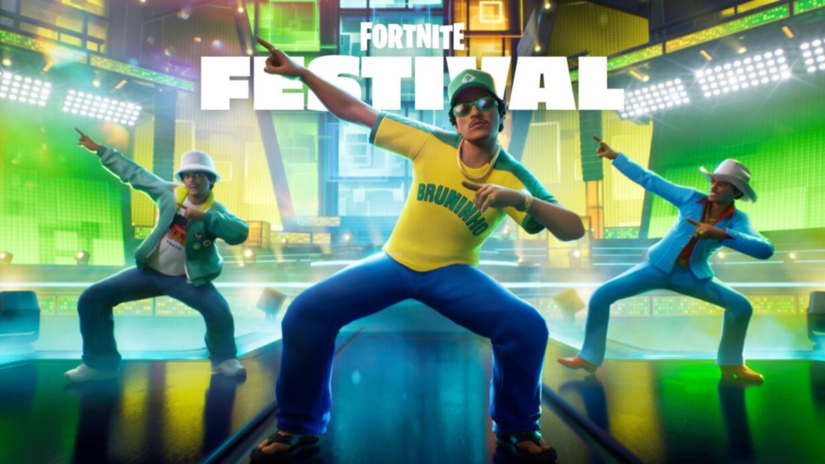Fortnite Festival Season 9 featuring Bruno Mars
