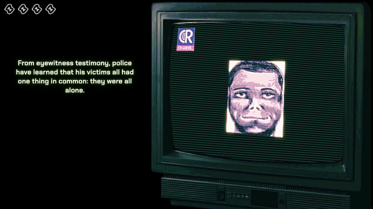 Super Imposter news piece on the television