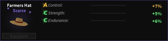 A Roblox Dig charm with its stats shown