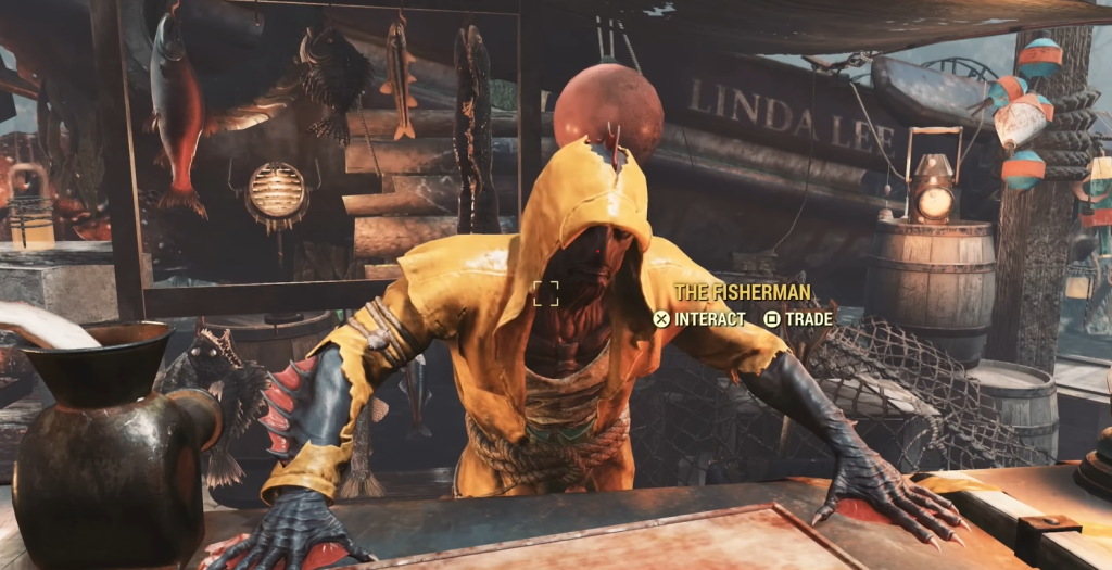 The Fisherman in Fallout 76