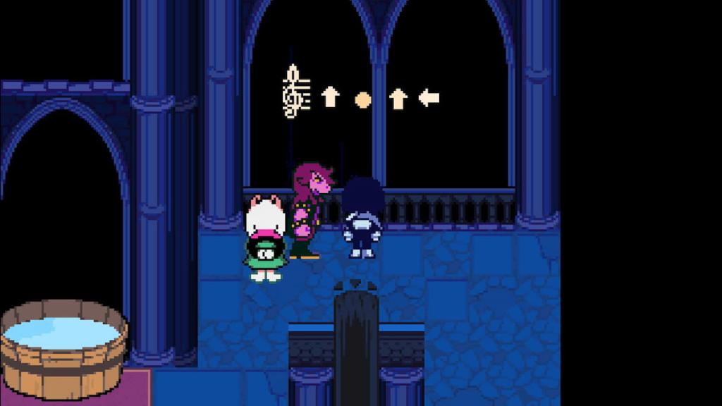 Deltarune golden piano first sequence