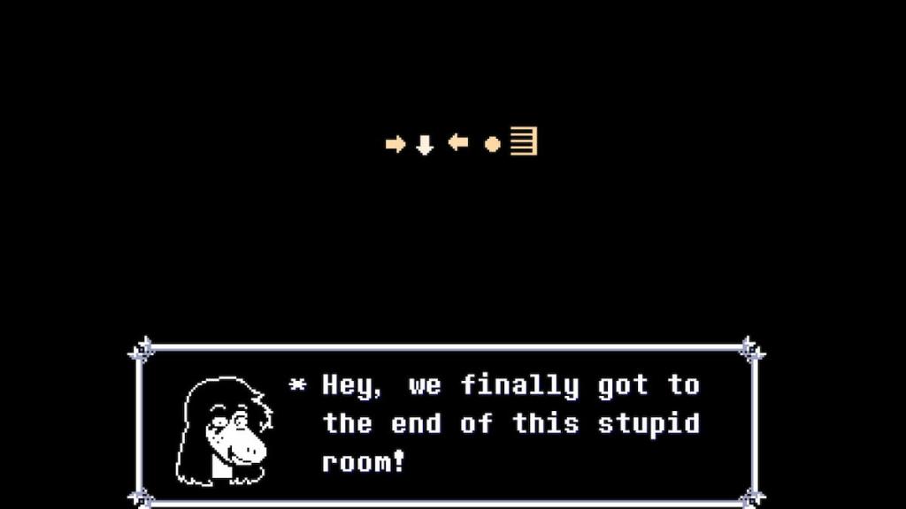 Deltarune golden piano third sequence