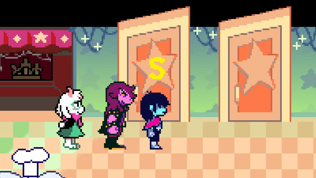 Deltarune S-Rank door chapter 3