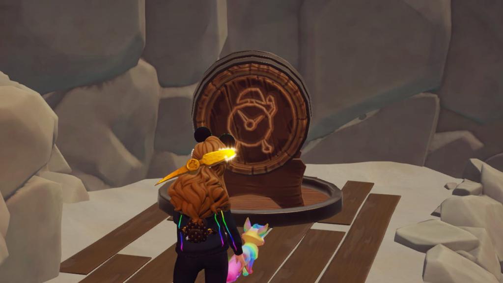 Disney Dreamlight Valley clock barrel