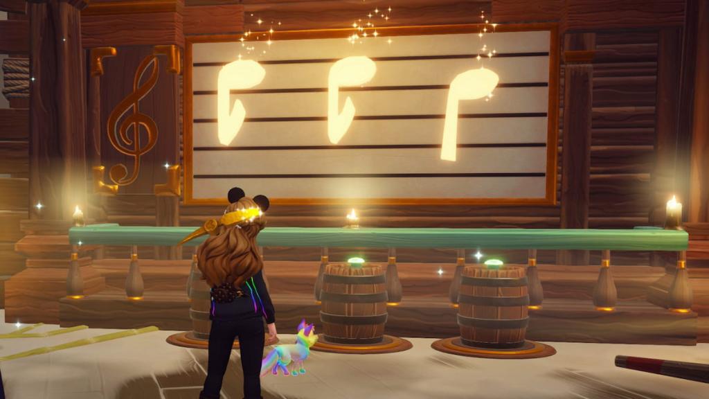 Disney Dreamlight Valley right side music score