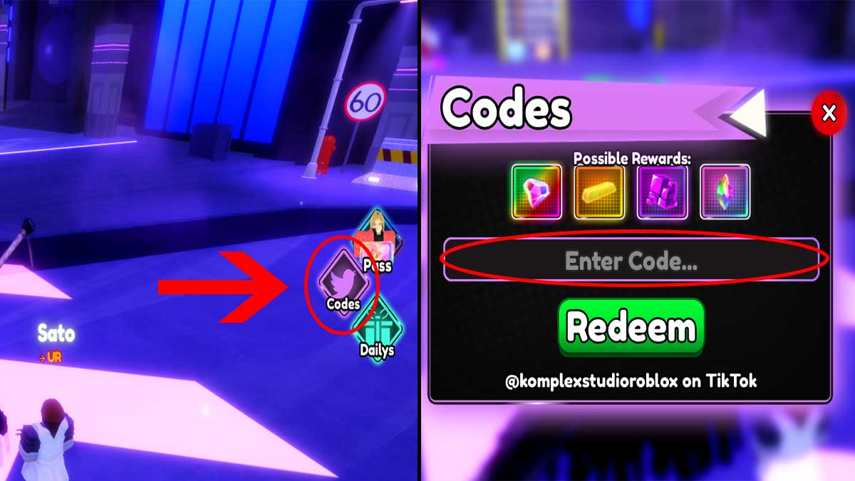 how to redeem anime infinity codes