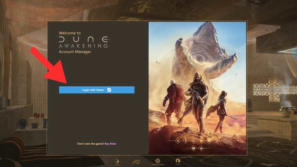 Dune Awakening code redemption system