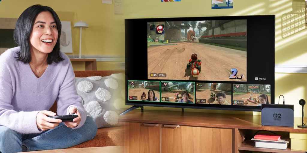 Nintendo Switch 2 Game Chat in action